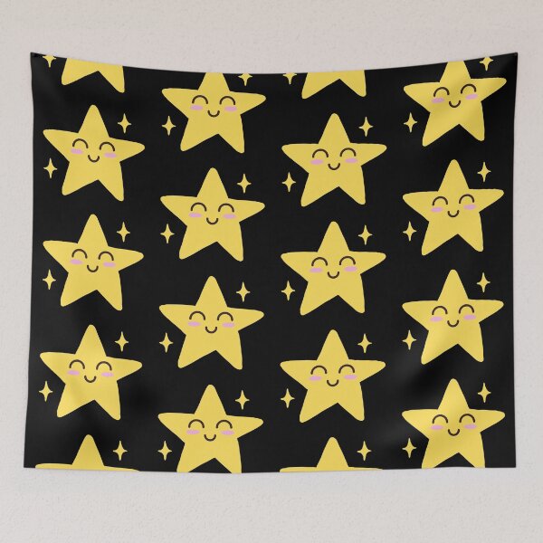 Item preview, Happy star designed and sold by PanyaCreative.