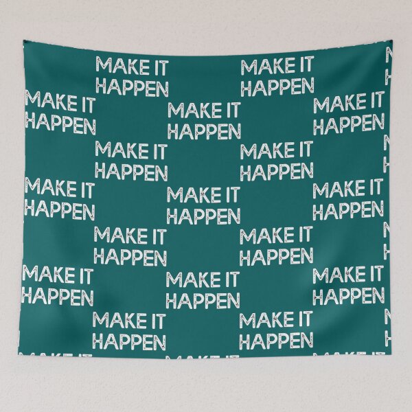 Item preview, Make It Happen Inspirational Motivational   designed and sold by dbquilts09.