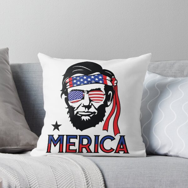 Item preview, Merica - Funny Abe Lincoln 4th of July Hip American T-shirt designed and sold by LiqueGifts.