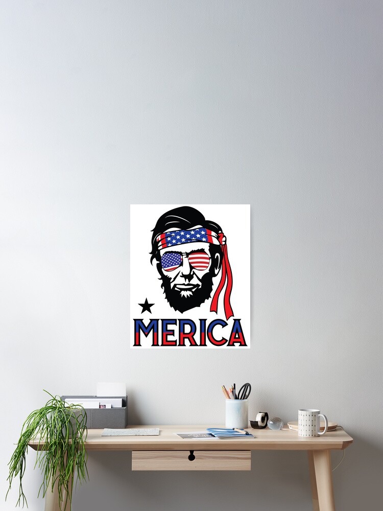 4th Of July Shirts For Men Merica Abe Lincoln Boys Kids Gift 4th Of July Shirts For Men Merica Abe Lincoln Boys Kids Gift