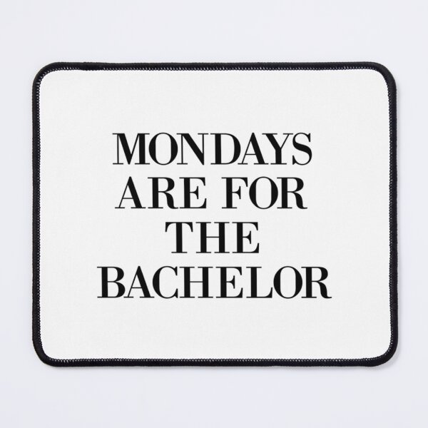 Item preview, mondays are for the bachelor    designed and sold by dbquilts09.