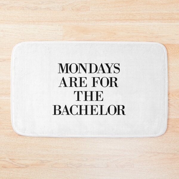 Item preview, mondays are for the bachelor    designed and sold by dbquilts09.