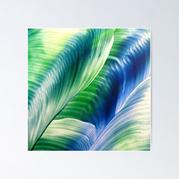 Item preview, Cascading Blues & Greens designed and sold by Dallas Manicom.