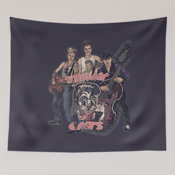 Item preview, Mens My Favorite Music Band Stray cats designed and sold by BrittaSchwab.