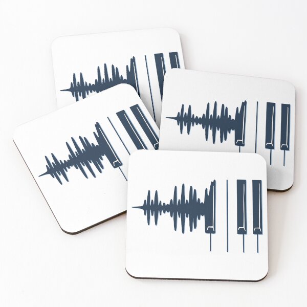 Item preview, Sound waves turn into piano keys designed and sold by Rob-Son.