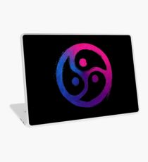 BDSM Triskelion Bisexual Pride Laptop Skin
