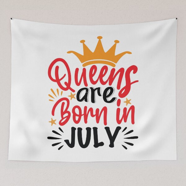 Item preview, Queens Are Born In July designed and sold by Ala Muk.