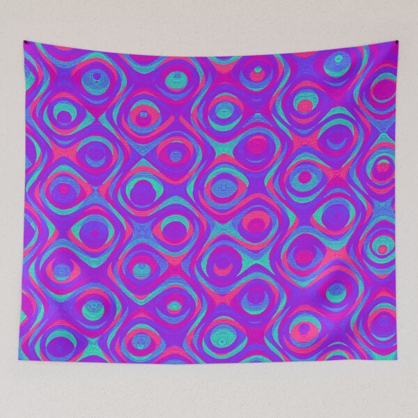 Item preview, Crazy Swirls designed and sold by TotallyRetroArt.