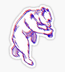 Drinky Bear Sticker