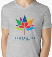 Canada 150 Men's V-Neck T-Shirt