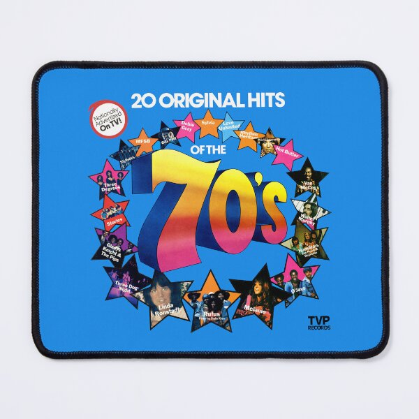 Item preview, HITS OF THE 70S - RECORD SLEEVE designed and sold by ThrowbackAds.