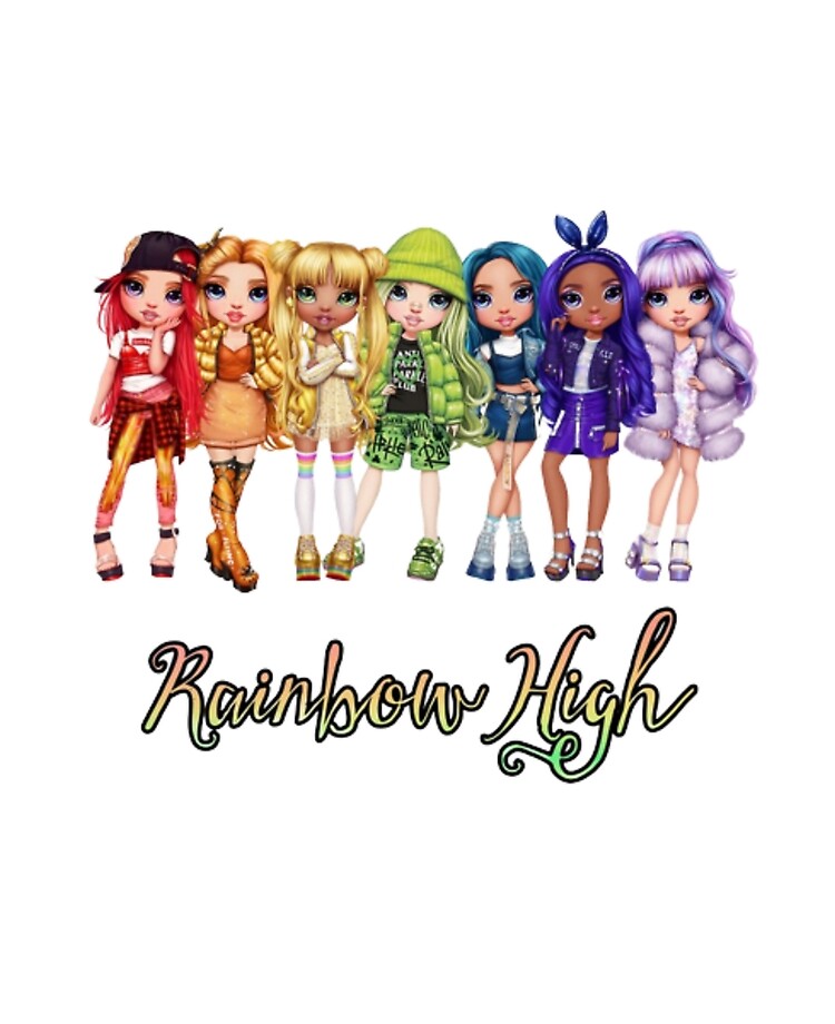 Rainbow High Dolls Characters iPad Case & Skin for Sale by Trendy Design