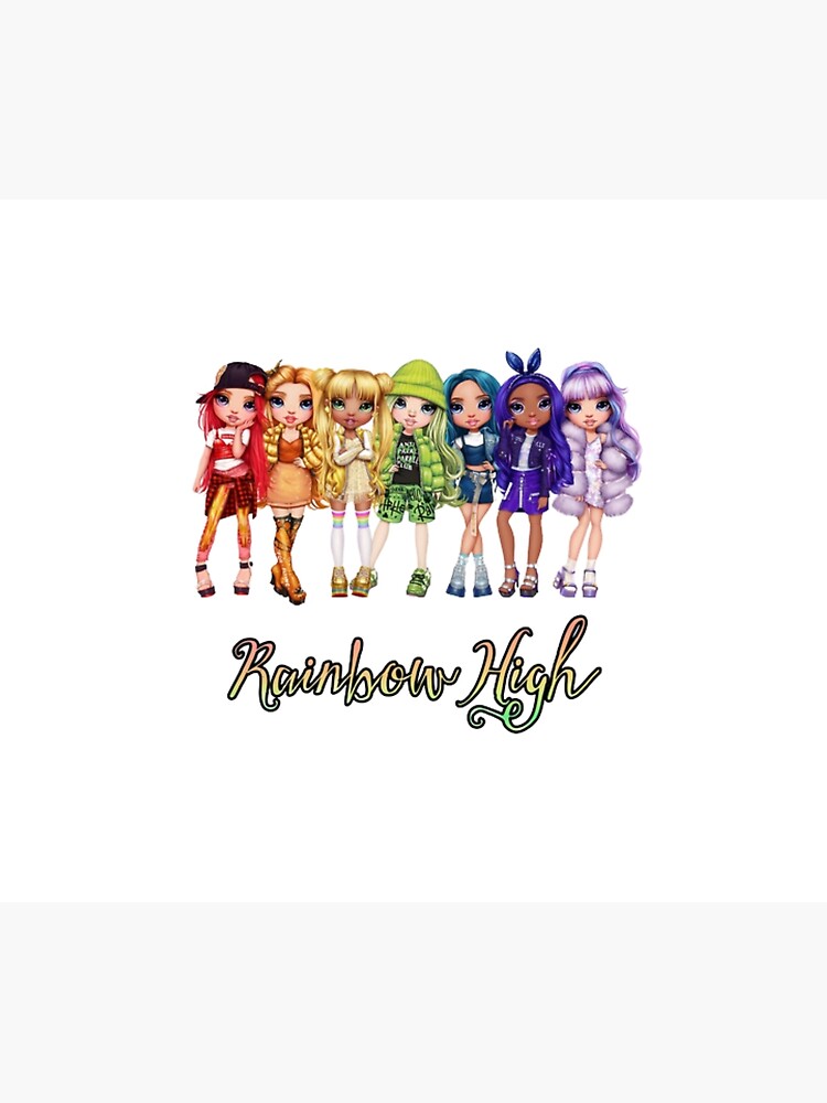 "Rainbow High Dolls Characters" Comforter for Sale by rajnagar1107