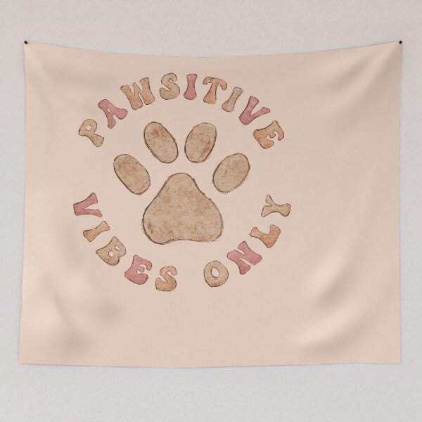 Item preview, Pawsitive Vibes Only designed and sold by RebeccaFlaherty.