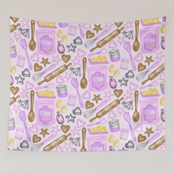 Item preview, Sugar Cookie Fun on Pink designed and sold by MilaMooDesigns.