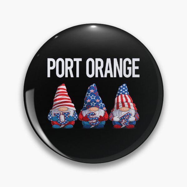 Item preview, Happy USA Gnomes Port Orange designed and sold by xaviajames9.