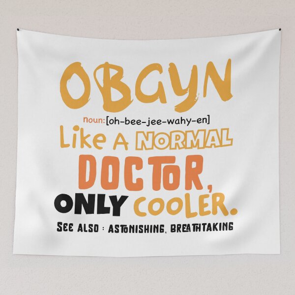 Item preview, Funny Obgyn definition Funny obstetrician gift, Obstetrician Gynecologist Gift designed and sold by anodyle.