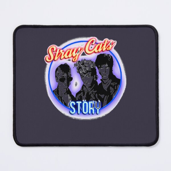 Item preview, Music Vintage rock80s Stray Cats Story designed and sold by BrittaSchwab.