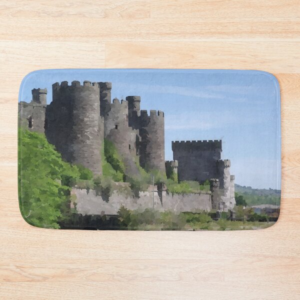 Item preview, Conwy Castle in Wales - Watercolour Style designed and sold by WWWC2288.
