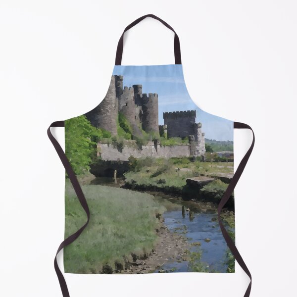 Item preview, Conwy Castle in Wales - Watercolour Style designed and sold by WWWC2288.
