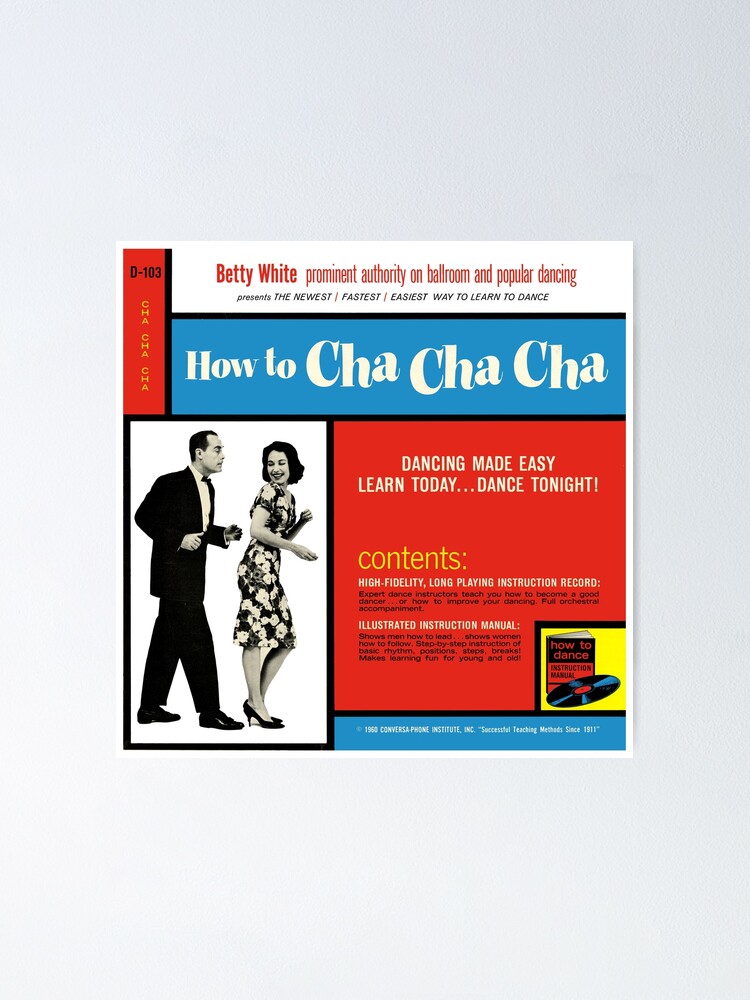 HOW TO CHA CHA CHA RECORD SLEEVE