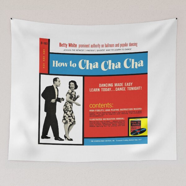 Item preview, HOW TO CHA CHA CHA - RECORD SLEEVE designed and sold by ThrowbackAds.