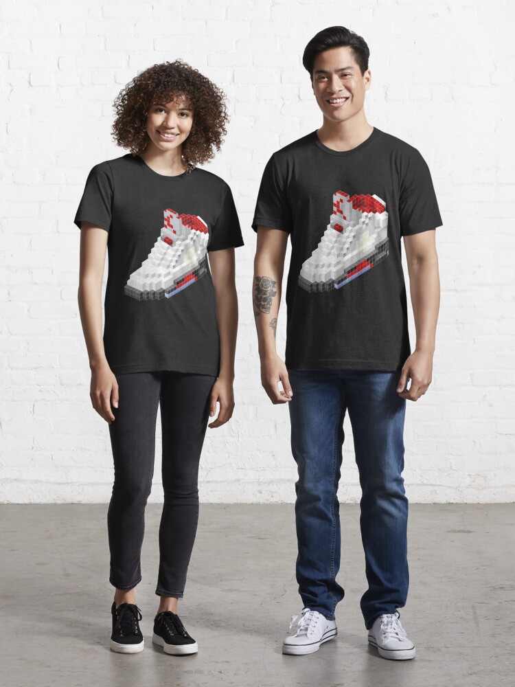 Youth Jordan Brand Red AJ 90's Baseball V-Neck T-Shirt