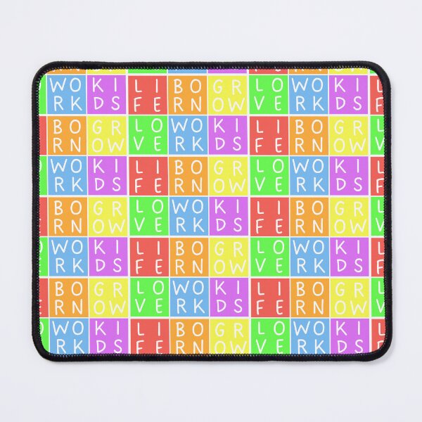 Item preview, Rainbow Life - 3x2 Squares - Pastel colors rainbow message designed and sold by RainbowWordLand.