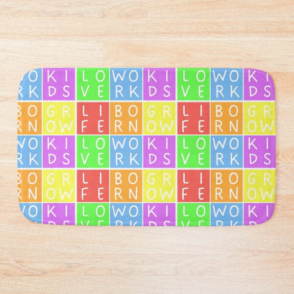 Item preview, Rainbow Life  - 3x2 Squares - Pastel colors rainbow message designed and sold by RainbowWordLand.