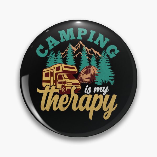 Item preview, Camping Is My Therapy designed and sold by IdeaIllustrator.