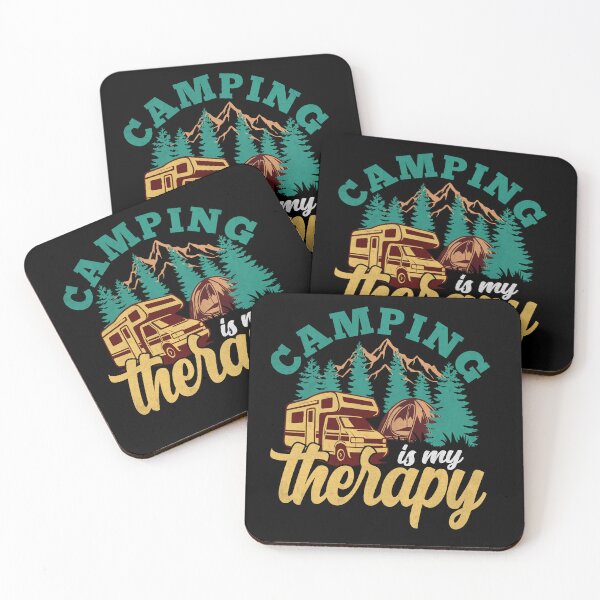 Item preview, Camping Is My Therapy designed and sold by IdeaIllustrator.