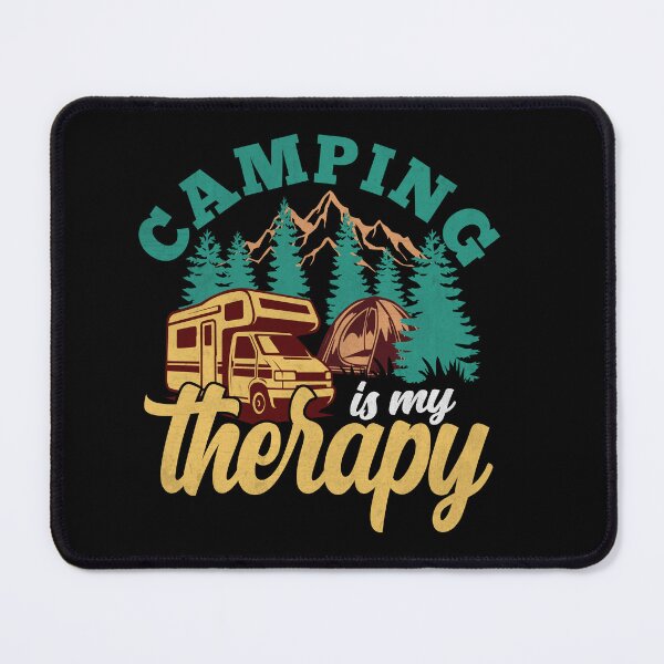 Item preview, Camping Is My Therapy designed and sold by IdeaIllustrator.