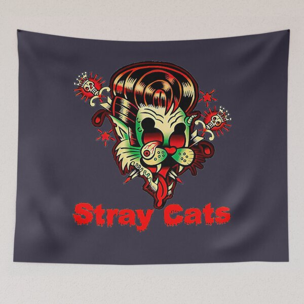 Item preview, My Favorite People rockabilly STRAY CATS designed and sold by BrittaSchwab.