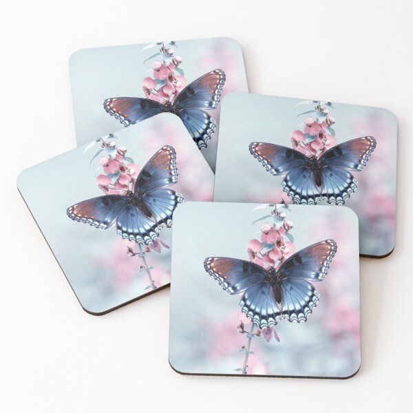 Item preview, Butterflies Perched on Flowers designed and sold by NengShop.