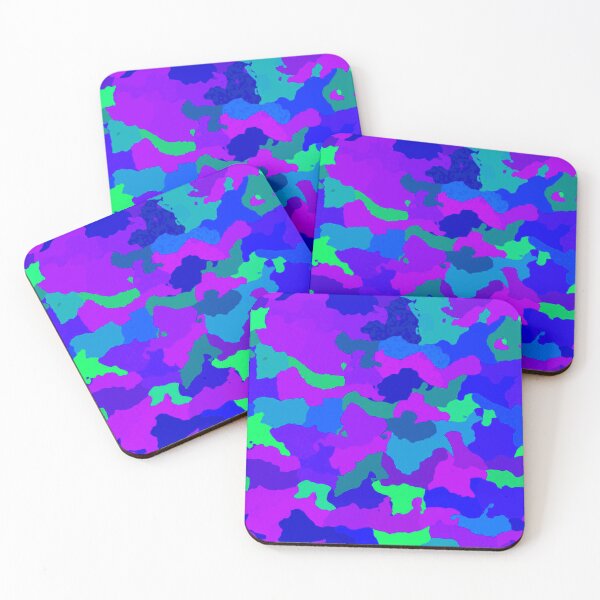 Item preview, Camouflage - Purple designed and sold by TotallyRetroArt.