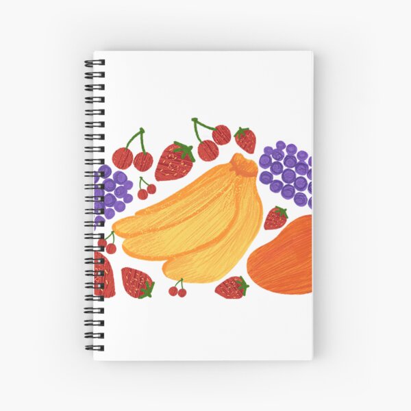 Fruits Basket Welcome Back Group Spiral Anime Notebook