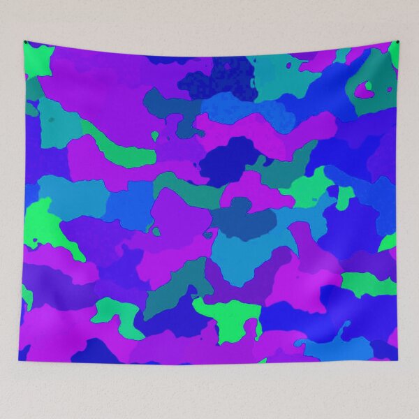 Item preview, Camouflage - Purple designed and sold by TotallyRetroArt.
