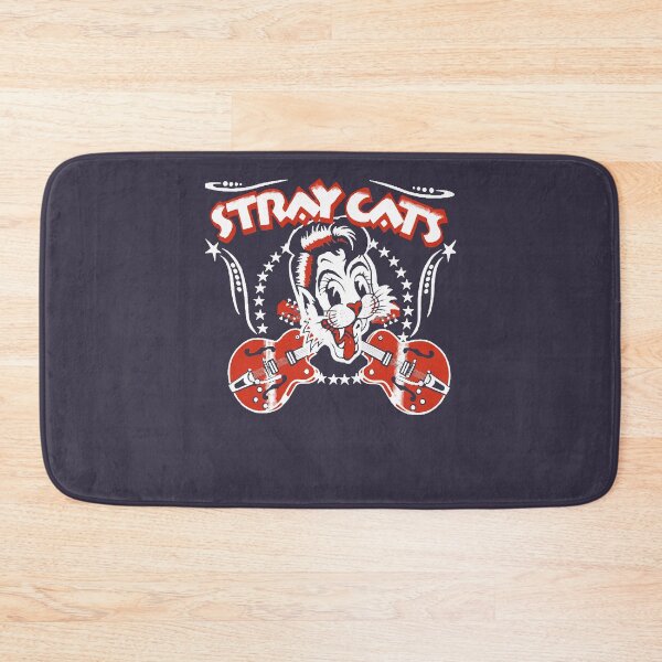Item preview, Navy 80s band 1983 stray cats designed and sold by BrittaSchwab.