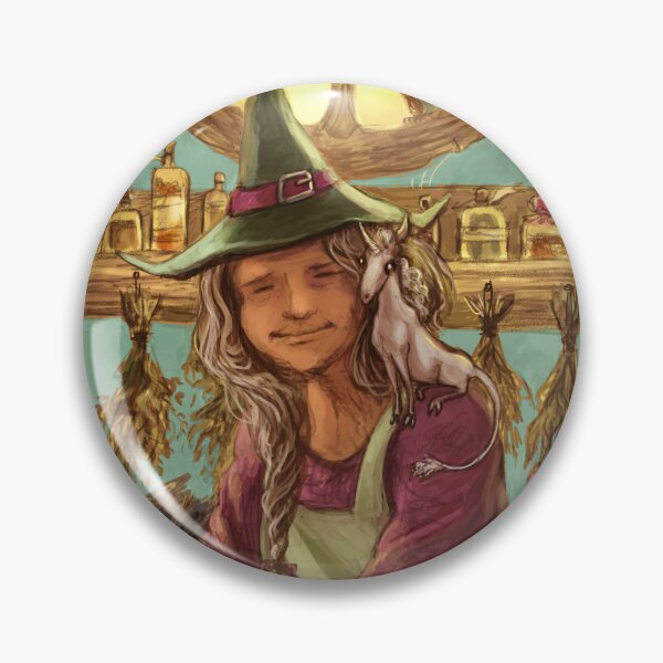Item preview, Unicorn Witch (green variant) designed and sold by Kaytara.