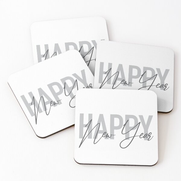 Item preview, Modern, simple, cool typography of Happy New Year designed and sold by theendup.