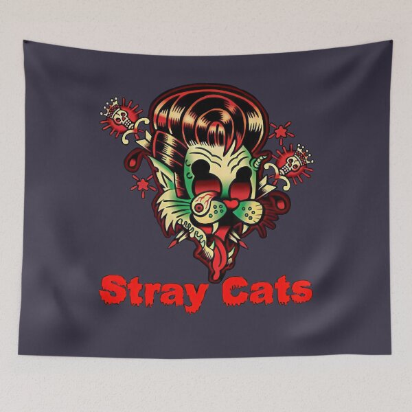 Item preview, Needed Gifts rockabilly Stray Cats Meow designed and sold by BrittaSchwab.