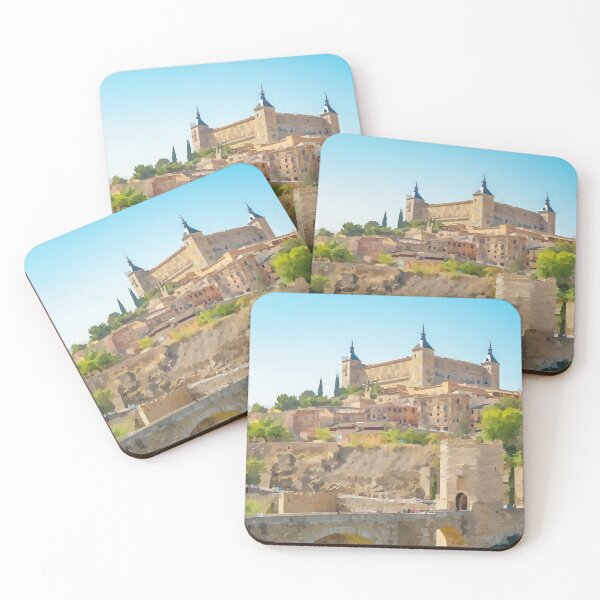 Item preview, Alcázar of Toledo - Watercolour Style designed and sold by WWWC2288.