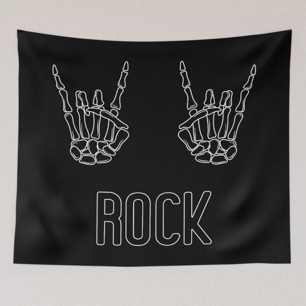 Item preview, Rock on Skeleton Hands designed and sold by Blok45.