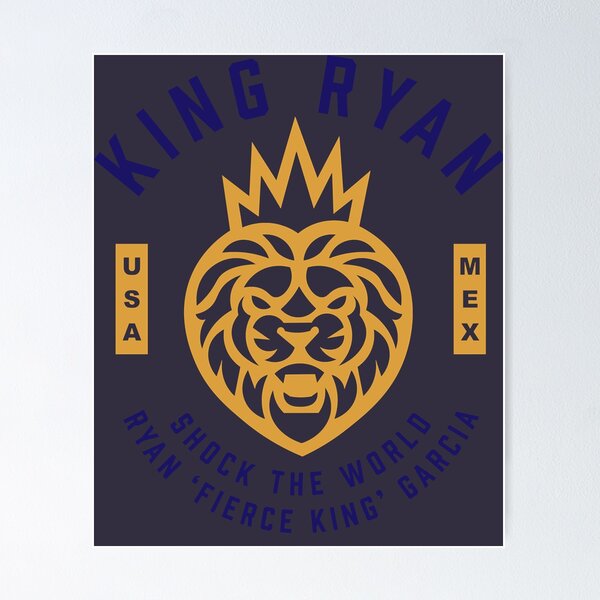 Item preview, Retro Vintage Fighter King Ryan Garcia Shock The World designed and sold by RobinBruckner.