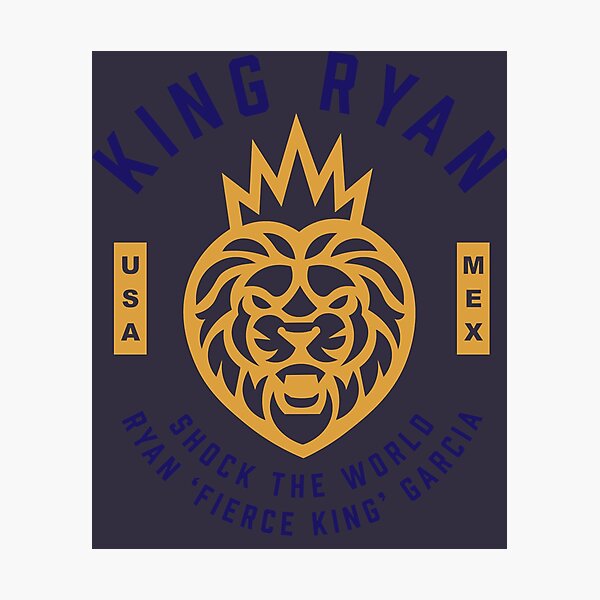 Item preview, Retro Vintage Fighter King Ryan Garcia Shock The World designed and sold by RobinBruckner.