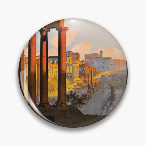 Artikelvorschau, Rom Italien - Vintager Reise-Werbungs-Druck entworfen und verkauft von MSBDesign.