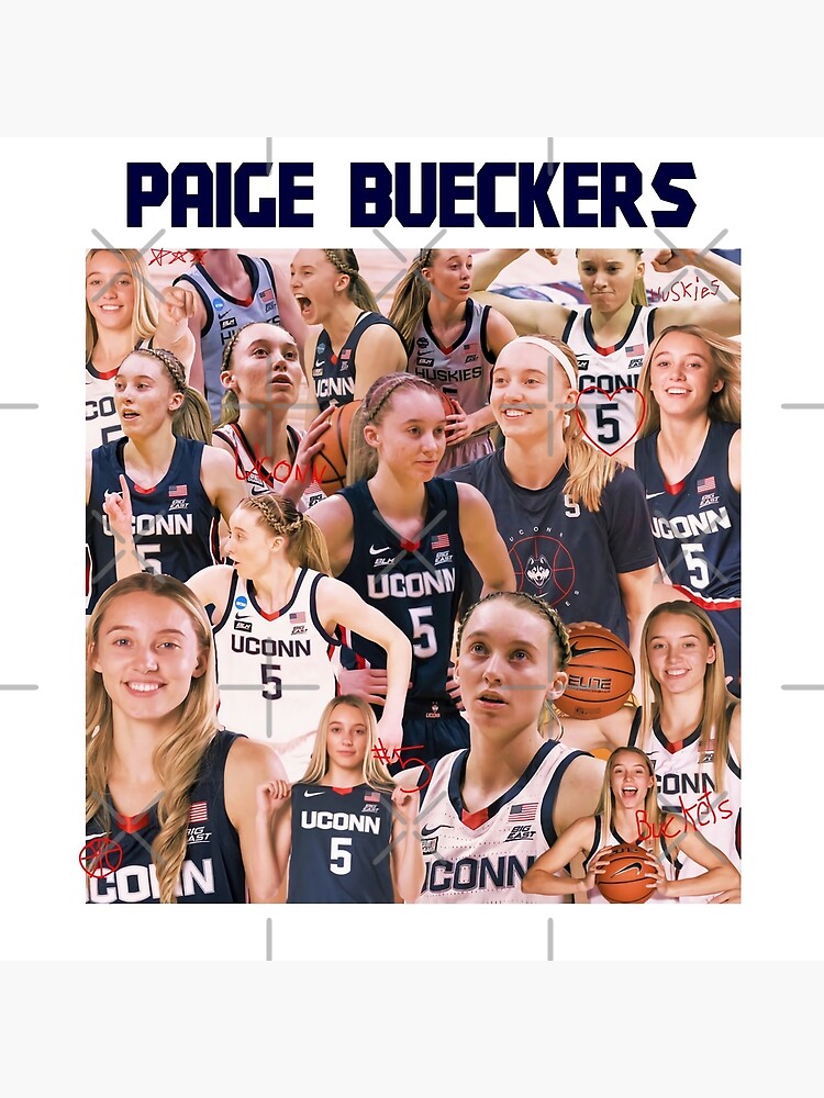 "Paige Bueckers Paige Bueckers Collage" Poster for Sale by