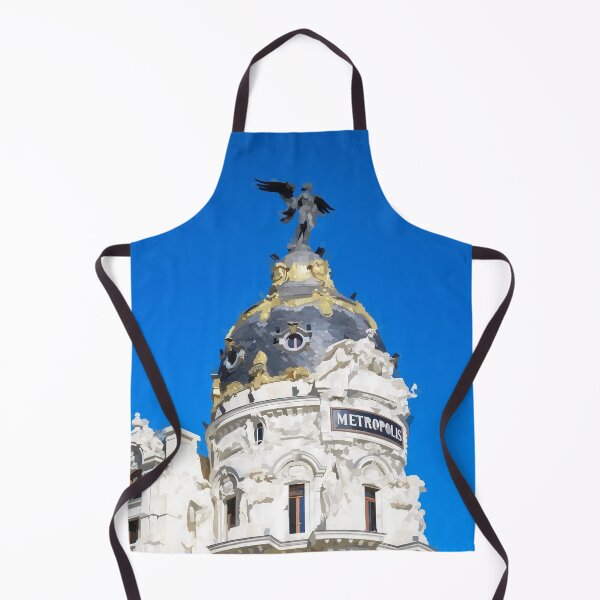 Item preview, The Metropolis Building in Madrid - Watercolour Style designed and sold by WWWC2288.