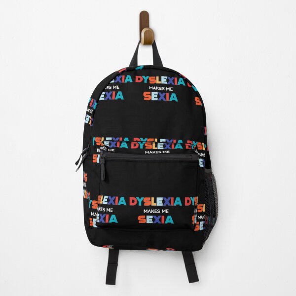 Item preview, DYSLEXIA MAKES ME SEXIA - Funny Dyslexia shirt with colorful letter design designed and sold by 5lav.