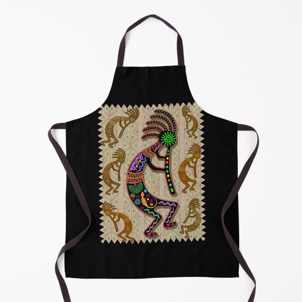 Item preview, Kokopelli Rainbow Colors on Tribal Pattern 2  designed and sold by CoryReed28551.